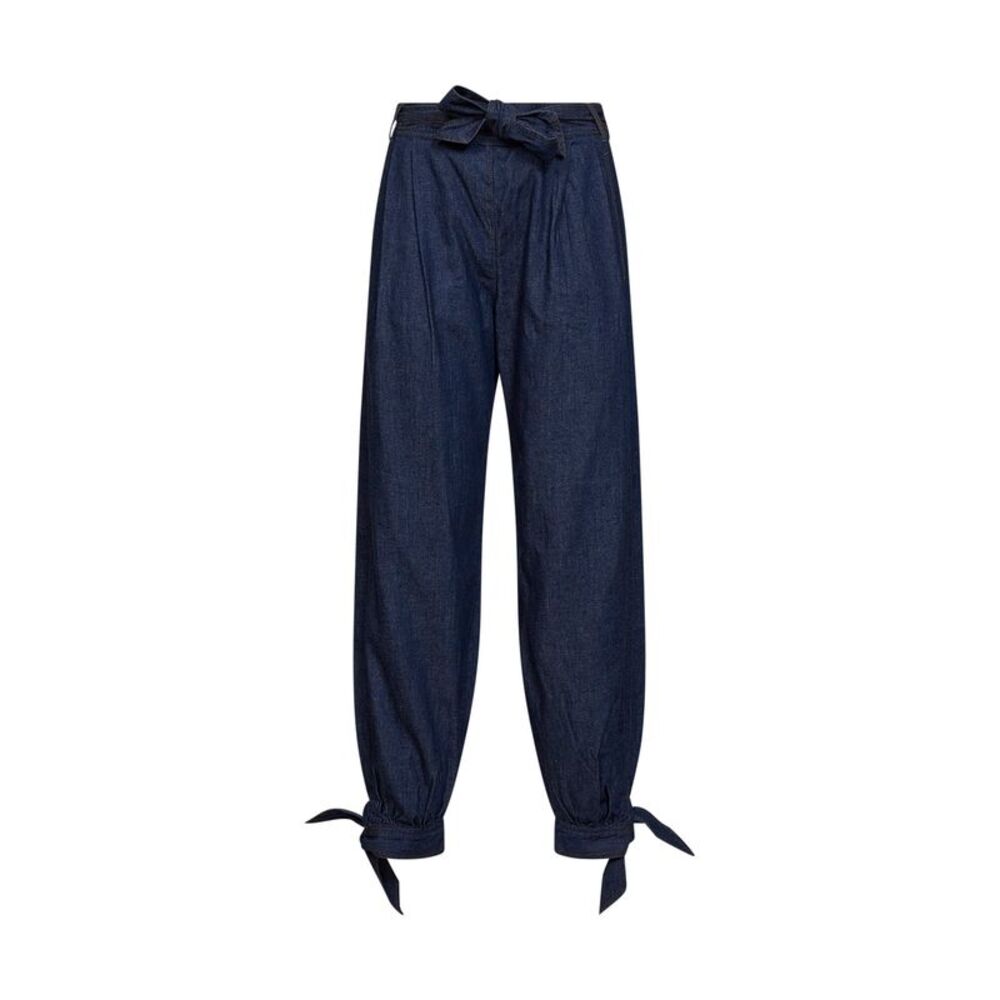 Zimmermann Women Ink Denim Aster Harem Trousers